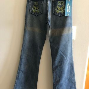 Rock & Republic Crystal Roth Wicked low rise jean